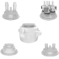 Interchangeable Caps & Adapters