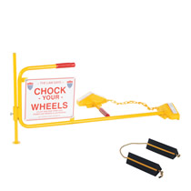 Airline and Train Wheel Chocks