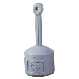 Justrite 26800 Original Smokers Cease-Fire - Pewter Gray