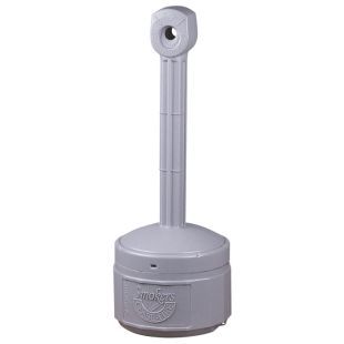 Justrite 26806 Personal Smokers Cease-Fire - Pewter Gray