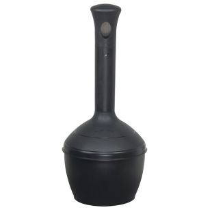 Justrite 268503 Elite Smokers Cease-Fire - Jet Black