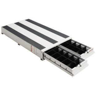 Weather Guard 316-3 Itemizer Van Drawer Unit with 2 Drawers - 6-3/4"H x 24"W x 49"L