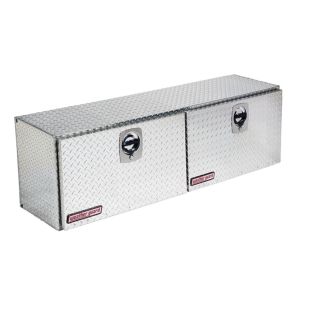 Weather Guard 365-0-02 - 96-1/4" Super-Side Truck Box - Aluminum - Silver