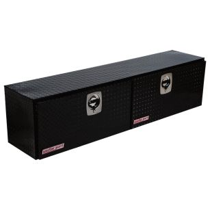 Weather Guard 372-5-02 - 72-1/4" Hi-Side Truck Box - Aluminum - Black