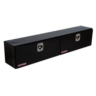 Weather Guard 390-5-02 - 90-1/4" Hi-Side Truck Box - Aluminum - Black