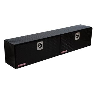 Weather Guard 391-5-02 - 96-1/4" Super-Side Truck Box - Aluminum - Black
