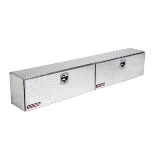 Weather Guard 396-0-02 - 96-1/4" Hi-Side Truck Box - Aluminum - Silver