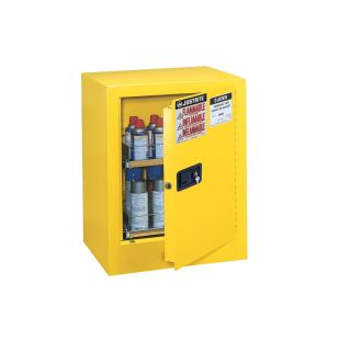 Justrite 890500 - Aerosol Can Benchtop Manual Close Sure-Grip EX Flammables Safety Cabinet