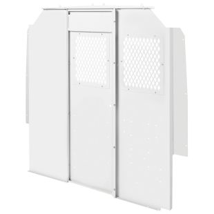 Weather Guard 96142-3-01 Screen Window Style Van Bulkhead for RAM Promaster 2014 and Newer - Mid/High-Roof