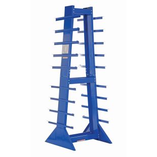 Vestil DSHZ-4 Double Sided Horizontal Bar Rack