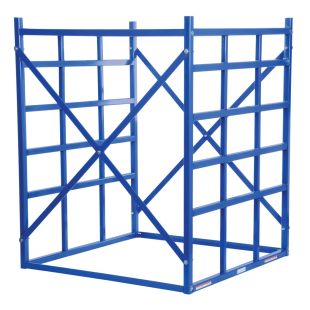 Vestil LBPH-77 Long Bar Pigeon Hole Rack Starter Unit