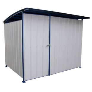 Vestil MDS-96-DR Storage Building with Doors - 120"W x 95-1/2"D x 90"H