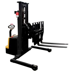 Vestil Powered Stackers w/ Power Drive, Power Lift & Power Fork Reach