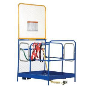 Vestil Fork Truck Work Platforms with Double Doors
