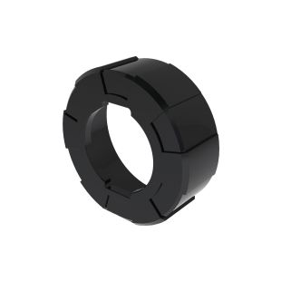 Albion 873-5 B-Line Plastic Front Cap for Sausage Guns Black