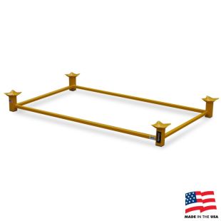 American Cart 67137 Table Storage Cart Stationary Base