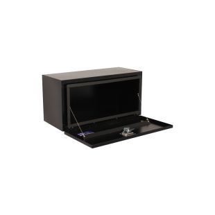 Better Built 65210125 - 36" x 17" x 18" Crown Steel Under Body / Underbed Truck Box - Black Finish