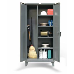 Strong Hold Broom Closet Cabinets
