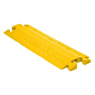 Checkers Safety Group 1-Channel General Purpose Linebacker® Cable Protectors - Split-Top or Drop Models in Black, Orange, and Yellow