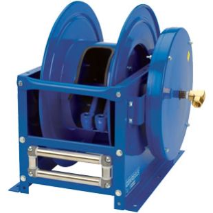 Cox VA-DLPL-825 V Series Vacuum and Air Spring Driven Hose Reel for 1-1/2