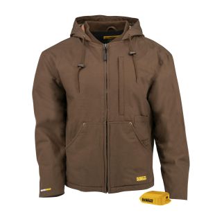 Dewalt Men's Heated Heavy Duty Work Coat without Battery