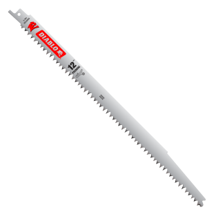 Diablo DS1205FG5 12" Fleam Ground Reciprocating Blades for Pruning - Pack of 5