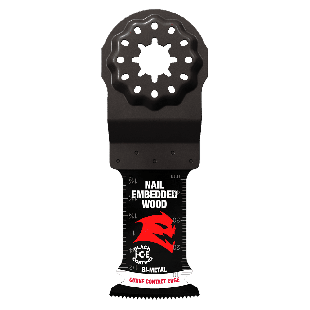 Diablo DOS125BW3 1-1/4" Starlock Bi-Metal Oscillating Blades for Nail-Embedded Wood