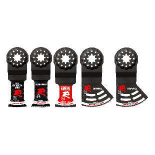 Diablo DOS5S 5 pc Starlock General Purpose Oscillating Blade Set