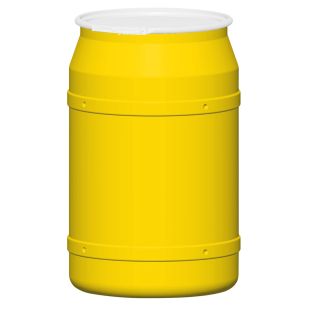 Eagle Manufacturing 55 Gallon Straight Sided Open Head Poly Drums