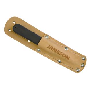 Jameson 32-24P Skinning Knife with Slotted Leather Pouch