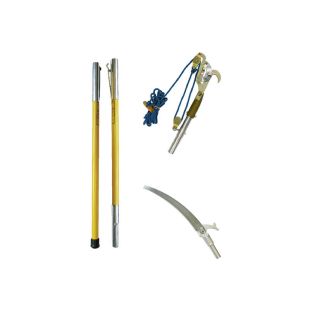 Jameson JE-6PKG-7 Kit with Pruner, Pole Saw Head & 6' Poles