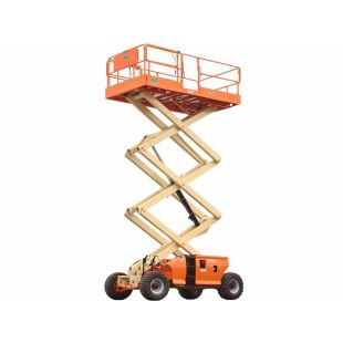JLG 3394RT 33'H Diesel Powered Rough Terrain Scissor Lift