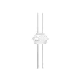 Justrite 12895 83mm Carboy Cap with Open Top and Two 1/4" OD tubes - 27" Length