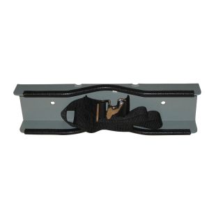 Justrite 35262 Gas Cylinder Support Bracket - 1 Cylinder Capacity - 16" Diameter - Wall Mount - Steel