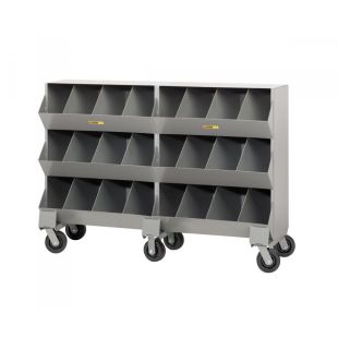 Little Giant Double Width Mobile Storage Bins