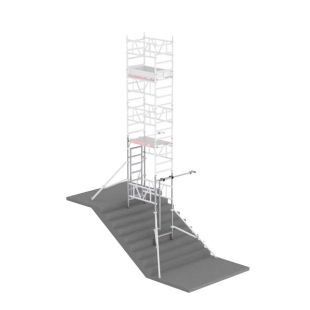 Low-Level Access MiTower Stair Kit for MiTower Quick Assembly Rolling Access Tower - 325 lb. Capacity