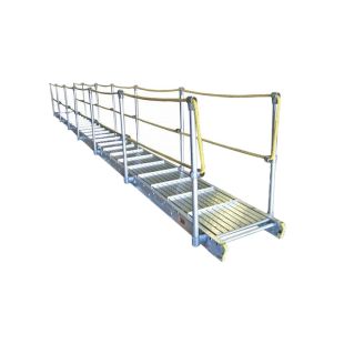 Marine Gangway 24" Width Rope Handle Aluminum 500lb Rated