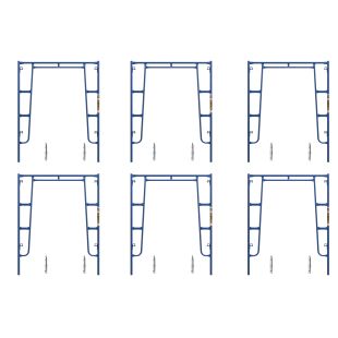 Metaltech M-MA660VLV1 Walk-Thru Arch Frame 6' 4