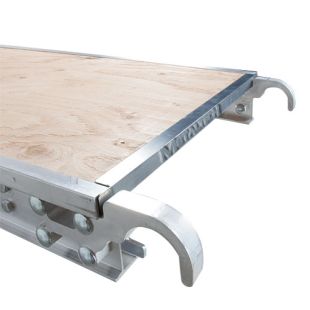 Metaltech Aluminum Scaffolding Platforms with Edge Capping