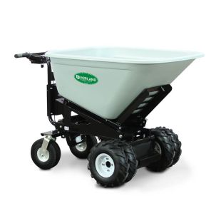Granite Industries 70179 Overland 400 Series 8 Cubic Foot Electric Wheelbarrow with Power Dump - 8 Cubic Foot - Power Dump