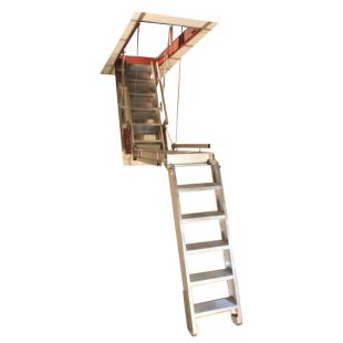 Precision Super Simplex Attic Stair w/Deep Box Frame (37