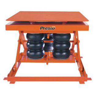 Presto AXSR Series Heavy Duty Turntables with Pneumatic Lift