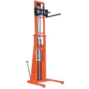 Presto PST Series Manual Drive & Powered Telescoping Lift Stackers with 36"L Forks with 42" I.D. Straddle