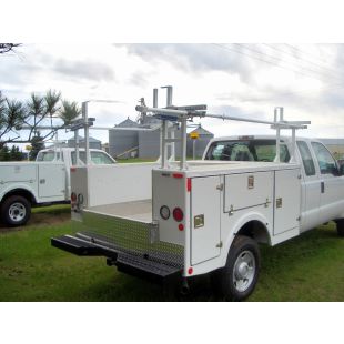 Prime Design PRR-0005 Dual Sided Rotation Utility Elevated Base Rack with Two 76