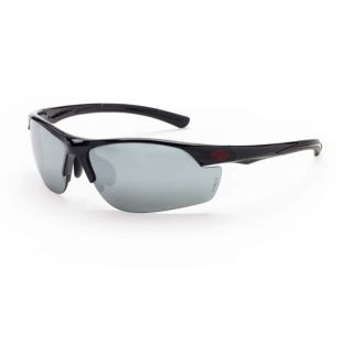 Crossfire AR3 Premium Safety Eyewear - Size R - Shiny Black / Silver Mirror - Pack of 12