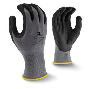 Radians RWG13 Nylon Shell Foam Nitrile Gripper Gloves