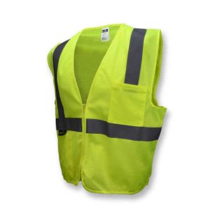 Radians SV2Z Economy Type R Class 2 Mesh Safety Vests with Zippers
