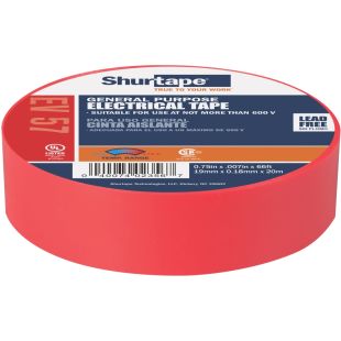 Shurtape 200784 EV 57 General Purpose Grade, UL Listed, Colored Electrical Tape - 3/4