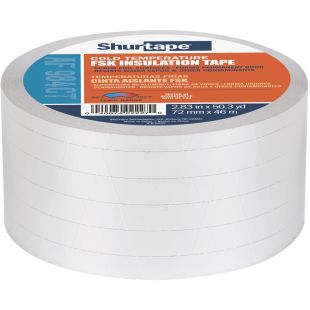 Shurtape 232036 AF 984CT Cold Temperature Foil/Scrim/Kraft Tape - 72mm W x 46m L - 3.0" - Case of 16