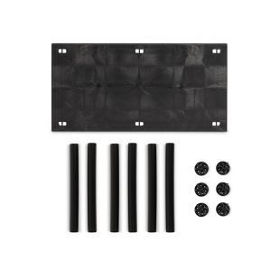 Structural Plastics ST4824A 48" x 24" DuraShelf&reg; Solid Top Shelving Add-On Unit